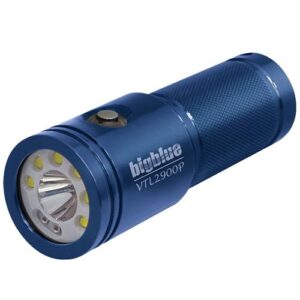 BIG BLUE VTL2900 LUMEN DIVE LIGHT-BLUE