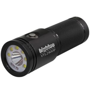 BIG BLUE VTL2900 LUMEN DIVE LIGHT-BLACK